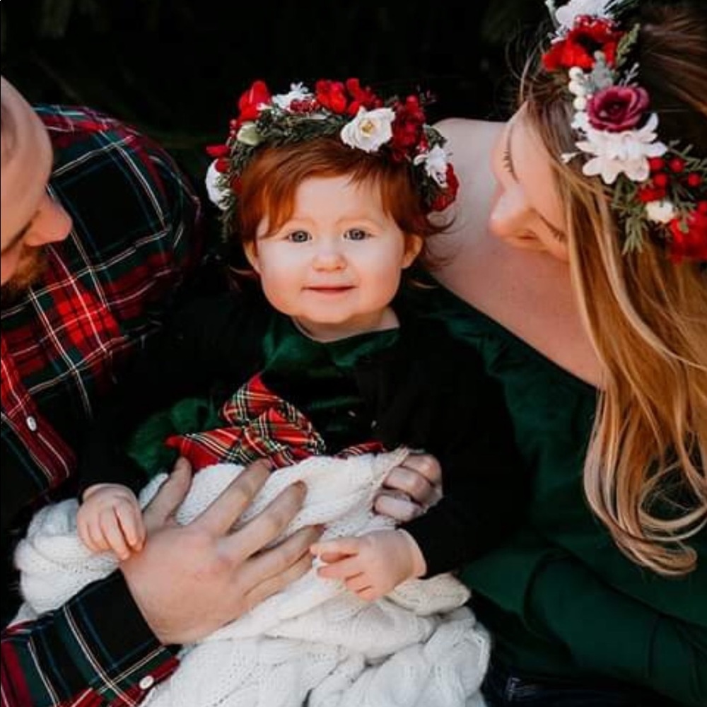 Christmas Flower Crowns